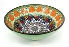 8" Turkish Handmade Floral Bowl Serving Bowl Decorative Bowl Ceramic Bowl