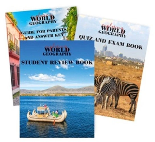 Notgrass Exploring World Geography Student Review Package - High School NEW 2021 - Image 1 of 1