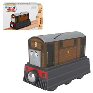 Mattel Thomas the Tank Engine Holzeisenbahn Serie (Thomas) Toby [2 Jahre alt und - Bild 1 von 6