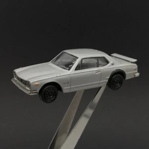 1/64 Konami 1969 Nissan SKYLINE 2000 GT-R Silver Diecast Toy Car Model PGC10 - Picture 1 of 8