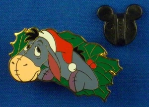 Eeyore Weihnachtskranz Set 12 Monate Magie auf Karte Disney Pin # 16958 - Bild 1 von 5