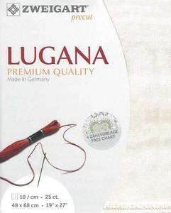 Zweigart Precut Lugana Vintage 25 count Vintage Dune 3835/1079 - Bild 1 von 1
