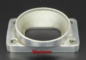 T3 GT30 GT35R GTX30 Turbo Inlet To 3" Mild Steel Pipe Weld On Tapped Adapter - Foto 1 di 5