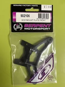 Serpent 902106 BODYMOUNT PLATE FRONT 950 950r Nitro Car 1/8 - Picture 1 of 1