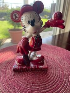 Mickey Mouse All Star Game 2010 Angels Figurine Statue Forever Collectibles 