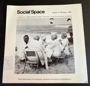 Social Space Walter Phillips Gallery Suzanne Lacey Performance 1984 Kunstkatalog - Bild 1 von 3