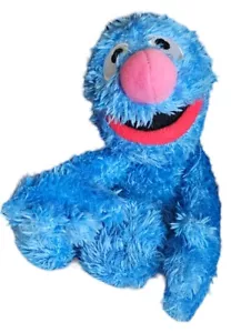 Peluche Fisher Price 2005 Mattel Sesame Street blu GROVER 10 - Foto 1 di 5