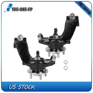 2 Pcs Front Wheel Hub Bearing Knuckle Assembly Fits Ford Focus 2012-2018 2.0L - Picture 1 of 15