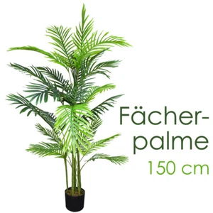 Palmera palmera abanico planta artificial 150 cm Decovego - Imagen 1 de 6