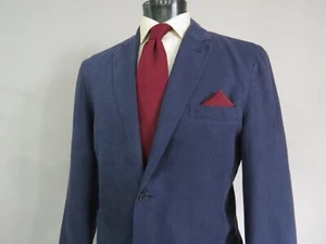Daniel Cremieux Signature collection 100% pure linen side vent sport coat 46 R - Picture 1 of 9
