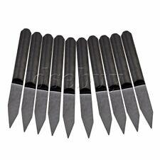 10Pcs 30 Degree 0.1mm Carbide Engraving Bits CNC Router Tool for PCB board