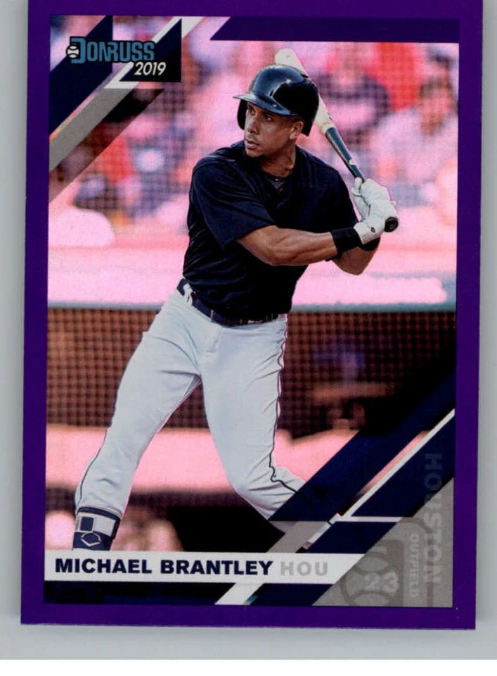 2019 Donruss Holo Purple Parallel Baseball Cards Pick From List Includes Rookies - Image 1 of 1