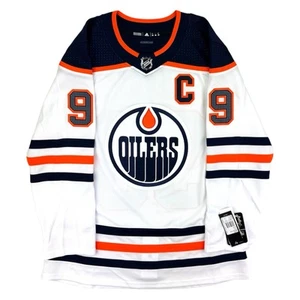 Wayne Gretzky Edmonton Oilers Adidas NHL Hockey Jersey Size 50 Medium NEW - Picture 1 of 10