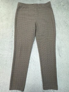 Karen Kane Ankle Hose Damen Hahnentritt Pull On braun schwarz Stretch L - Bild 1 von 8