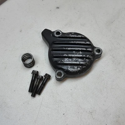 Cubierta de acceso del filtro de aceite del motor Honda XL250R 1984 OEM Foto 1 de 4