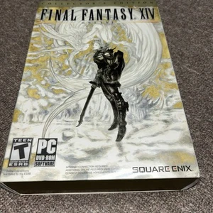 Final Fantasy XIV Online 1.0 Collectors Edition PC Game Box and Extras - Picture 1 of 11