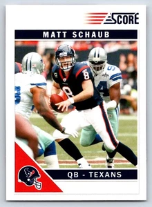 Tarjeta de fútbol americano Score 120 Matt Schaub Houston Texans 2011 - Imagen 1 de 2