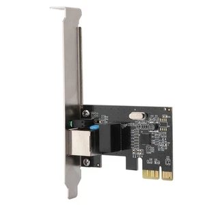 RTL 8111F 10/100/1000Mbps PCI-E NIC Gigabit EtherneT Network Adapter RTL8111 NEW - Afbeelding 1 van 8