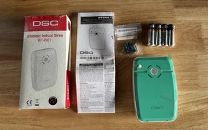 Tyco Security DSC WT4901 Wireless Indoor Siren New In Box - Picture 1 of 6