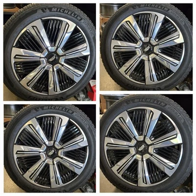 Original 24" Cadillac Escalade IQ EV OEM Premium Wheels Rims Tires ($3485-obo) - Image 1 of 4