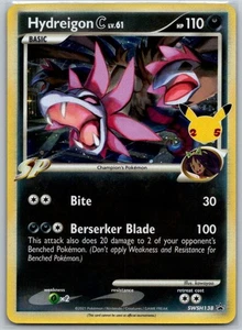 Hydreigon C lv.61 - SWSH138 SWSH: Sword & Shield Promo Cards NM - Picture 1 of 2