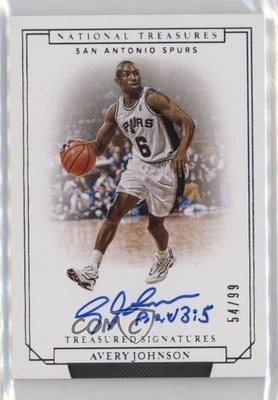 Panini National Treasures Treasured Signatures 2019-20/99 automático Avery Johnson Foto 1 de 2