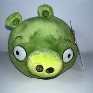 Angry Birds Minion Green Pig Classic 5” Plush Toy Factory Rovio 2024 NWT - Picture 1 of 10