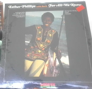 Esther Phillips With Beck – For All We Know - LP Record Album - Vinyl Mint - Picture 1 of 2