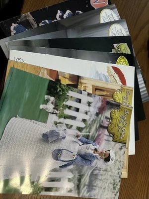 8 Southern Belle 11 1/2" Fashion Doll Dress Crochet Patterns Booklets - Image 1 of 4