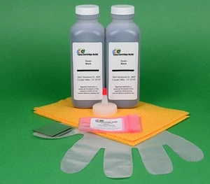 Dell 3333 3335 N27GW 330-8573 9KH76 MICR 2-Toner Refill w/Chips 440gr. 16K Pages - Picture 1 of 1