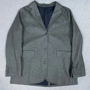 Norse Projects Emilia Wool Flannel Damen Mantel Blazer Grau Gr. 38 - Bild 1 von 14