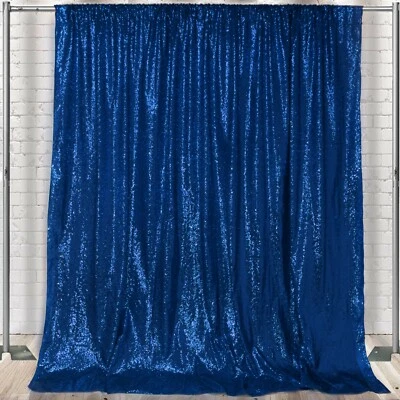 Glitz Sequin on Taffeta Drape/Backdrop 12ft x 104 Inches, Backdrops for Weddings - Image 1 of 4
