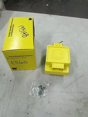 Daniel Woodhead Watertite Flip Lid Turnex Female Receptacle #65W47 15A 125V(NIB) - Image 1 of 4