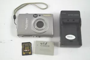 CANON PC1209 PowerShot SD800 IS Digital Elph 7.1 MP 4GB Mem Card WORKING B133 - Picture 1 of 9