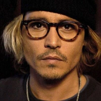 Retro Vintage Driving Glasses - Plastic Titanium Clear Lens Black Frame Eyewear - Image 1 of 4