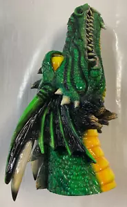 30cm Green Dragon Head Incense Burner/Holder UV Active BRAND NEW - Bild 1 von 9