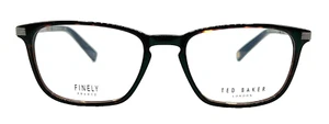 AUTHENTISCH & NEU - TED BAKER - TFM004 TOR 53/18/140 - SCHILDPATT BRILLE & ETUI - Bild 1 von 2