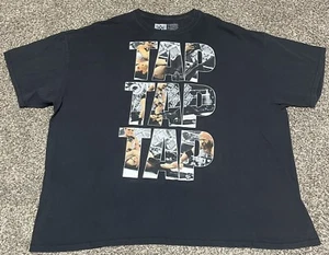Rowdy Ronda Rousey Mens Tap Tap Tap Submission WWE Authentic T-Shirt 4XL - Picture 1 of 3