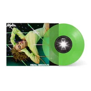 Kylie Minogue Dua Lipa Real Groove 7" Green Vinyl - New - Imagen 1 de 3
