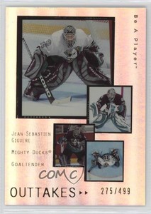 2005-06 Upper Deck Be a Player Outtakes /499 Jean-Sebastien Giguere #OT1