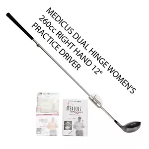 Medicus Dual Hinge Driver RH 260cc 12° Swing Training Women's Golf Club - Picture 1 of 11