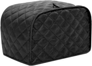 4 Slice Toaster Cover Quilted Polyester Dustproof Kitchen Appliance Protector - Picture 1 of 12