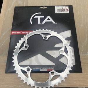 TA Platte Alize 130mm Encadenante PL53130302-49 Plata 49dientes Nuevo - Imagen 1 de 5