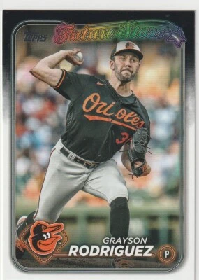 Grayson Rodriguez Rookie Future Stars  2024 Topps series 1 - Image 1 of 2