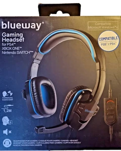 Cuffie Gaming PS5 PS4 PC Alta Qualita' Controllo Microfono Volume Cavo 1.2 metri - Foto 1 di 3