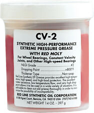 RED LINE CV-2 Multi-Purpose Hi-Performance Bearing & Joint Grease w/ MOLY 14oz