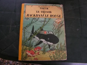 bd de collection tintin le tresor de rackham le rouge 1954 - Picture 1 of 8