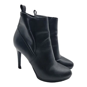 Nine West Zapatos Mujer Talla 7 Qillie 3 SS Negro Botines Informales Carrera Fiesta - Imagen 1 de 10