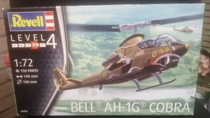 Revell Level 4 BELL AH-1G COBRA 1:72 with 150 parts kit 04956 by Revell - Picture 1 of 2