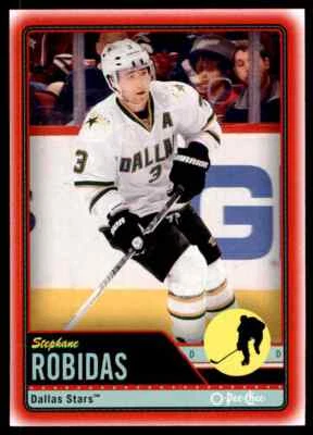 2012-13 O-PEE-CHEE RED STEPHANE ROBIDAS DALLAS STARS #70 - Image 1 of 2